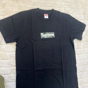 💗Supreme Camo Box Logo Black T Shirt (FW23)💗